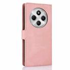 For Redmi 14C 4G Fantasy Skin-feel Calfskin Texture Leather Phone Case(Pink) - 3