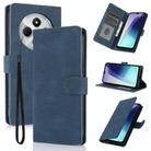 For Redmi 14C 4G Fantasy Skin-feel Calfskin Texture Leather Phone Case(Blue) - 1