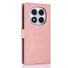 For Redmi Note 14 Pro 5G Fantasy Skin-feel Calfskin Texture Leather Phone Case(Pink) - 3