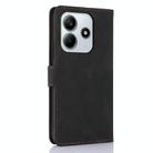 For Redmi Note 14 5G Fantasy Skin-feel Calfskin Texture Leather Phone Case(Black) - 3