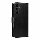 For Samsung Galaxy S25 FE 5G Tree & Cat Embossed Pattern Flip Leather Phone Case(Black) - 3