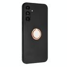 For Samsung Galaxy S25 5G Matte Ring Holder TPU Phone Case(Rose Gold) - 2