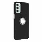 For Samsung Galaxy M23 4G / 5G Matte Ring Holder TPU Phone Case(Silver) - 2