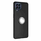 For Samsung Galaxy M53 Matte Ring Holder TPU Phone Case(Silver) - 2