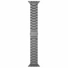 For Apple Watch 42mm / 41mm / 40mm / 38mm Tri-beads Magnetic Titanium Alloy Watch Band(Grey) - 2