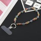 Mobile Phone Anti-lost Gorgeous Bead Chain Short Lanyard(Colorful) - 1