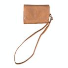 For AirPods 4 Cowhide Texture PU Headset Shockproof Case(Coffee) - 1