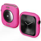 For Apple Watch Series 10 46mm Candy TPU Half Coverage Watch Case(Rose Red) - 1