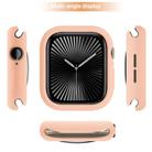For Apple Watch Series 10 46mm Candy TPU Half Coverage Watch Case(Pink Sand) - 3