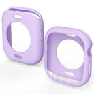 For Apple Watch Series 10 46mm Candy TPU Half Coverage Watch Case(Purple) - 2