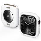 For Apple Watch Series 10 42mm Candy TPU Half Coverage Watch Case(White) - 1