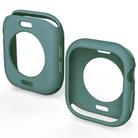 For Apple Watch Series 10 42mm Candy TPU Half Coverage Watch Case(Official Green) - 2