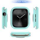 For Apple Watch Series 10 42mm Candy TPU Half Coverage Watch Case(Light Blue) - 3