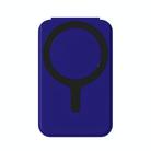 Magnetic Card Bag Phone Desktop Holder with Mirror(Dark Purple) - 1