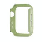 For Apple Watch Series 10 46mm Spray Glazing PC Frame Half Coverage Watch Case(Mint Green) - 3