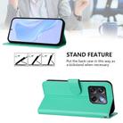For OnePlus Ace Pro 5G Skin Feel Solid Color Leather Phone Case with Lanyard(Green) - 3