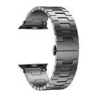 For Apple Watch 46mm / 49mm / 45mm / 44mm Side Release Stainless Steel Watch Band(Grey) - 2