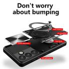 For Samsung Galaxy S25 5G CD Texture Sliding Camshield Magnetic Holder Phone Case(Red) - 3