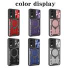 For Samsung Galaxy S25 Edge 5G CD Texture Sliding Camshield Magnetic Holder Phone Case(Black) - 2
