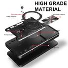 For Samsung Galaxy S25 Edge 5G CD Texture Sliding Camshield Magnetic Holder Phone Case(Black) - 3