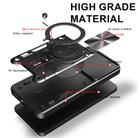 For Samsung Galaxy S25 Edge 5G CD Texture Sliding Camshield Magnetic Holder Phone Case(Red) - 3
