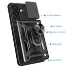 For Samsung Galaxy S25 5G Sliding Camera Cover Design TPU+PC Phone Case(Black) - 3