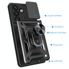For Samsung Galaxy S25 5G Sliding Camera Cover Design TPU+PC Phone Case(Blue) - 3