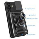 For Samsung Galaxy S25 5G Sliding Camera Cover Design TPU+PC Phone Case(Green) - 3