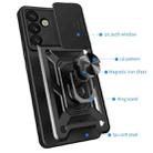 For Samsung Galaxy S25+ 5G Sliding Camera Cover Design TPU+PC Phone Case(Black) - 3