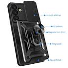 For Samsung Galaxy S25+ 5G Sliding Camera Cover Design TPU+PC Phone Case(Green) - 3