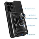 For Samsung Galaxy S25 Ultra 5G Sliding Camera Cover Design TPU+PC Phone Case(Silver) - 3