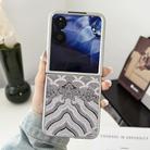 For Xiaomi Mix Flip Propitious Clouds Embroidery Full Coverage Phone Case(Grey) - 2