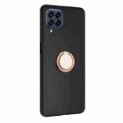 For Samsung Galaxy A12 / M12 Matte Ring Holder TPU Phone Case(Rose Gold) - 2