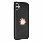 For Samsung Galaxy A07 5G Matte Ring Holder TPU Phone Case(Rose Gold) - 2