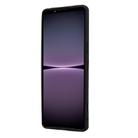 For Sony Xperia 1 IV Matte Ring Holder TPU Phone Case(Silver) - 3