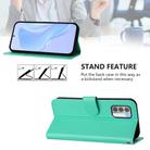 For Nokia G42 / G310 Skin Feel Solid Color Leather Phone Case with Lanyard(Green) - 3