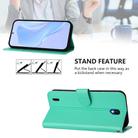 For Nokia C01 Plus / C1 2nd Edition Skin Feel Solid Color Leather Phone Case with Lanyard(Green) - 3