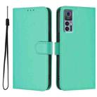 For TCL 30 4G / 30 5G / 30+ Skin Feel Solid Color Leather Phone Case with Lanyard(Green) - 2