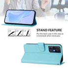 For TCL 40 SE Skin Feel Solid Color Leather Phone Case with Lanyard(Sky Blue) - 3