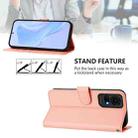 For TCL 50 LE Skin Feel Solid Color Leather Phone Case with Lanyard(Pink) - 3