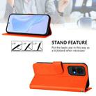 For TCL 50 LE Skin Feel Solid Color Leather Phone Case with Lanyard(Orange) - 3