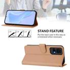 For TCL 50 LE Skin Feel Solid Color Leather Phone Case with Lanyard(Nude) - 3