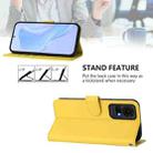 For TCL 50 LE Skin Feel Solid Color Leather Phone Case with Lanyard(Lemon Yellow) - 3