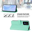 For TCL 50 SE Skin Feel Solid Color Leather Phone Case with Lanyard(Mint Green) - 3