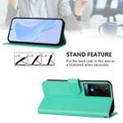 For TCL 50 XE Skin Feel Solid Color Leather Phone Case with Lanyard(Green) - 3