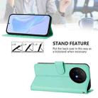 For TCL 50 XL Skin Feel Solid Color Leather Phone Case with Lanyard(Mint Green) - 3