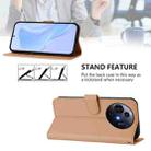 For TCL 50 Pro NxtPaper Skin Feel Solid Color Leather Phone Case with Lanyard(Nude) - 3