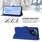 For TCL 50 Pro NxtPaper Skin Feel Solid Color Leather Phone Case with Lanyard(Dark Blue) - 3