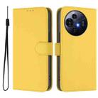 For TCL 50 Pro NxtPaper Skin Feel Solid Color Leather Phone Case with Lanyard(Lemon Yellow) - 2