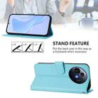 For TCL 50 Pro NxtPaper Skin Feel Solid Color Leather Phone Case with Lanyard(Sky Blue) - 3